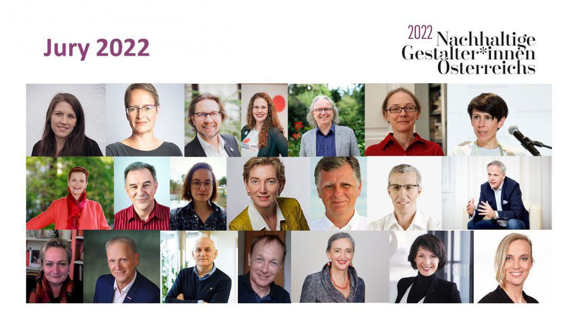 Die Jurymitglieder der Nachhaltigen GestalterInnen 2022/1