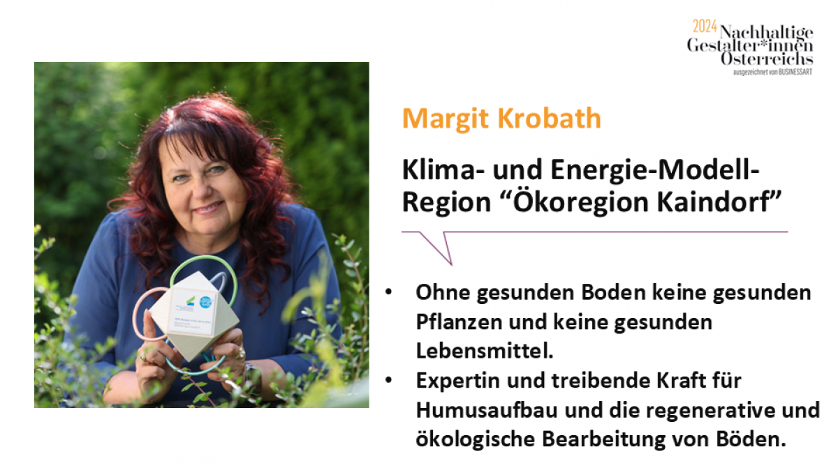 Margit Krobath, Klima- und Energie-Modell-Region 